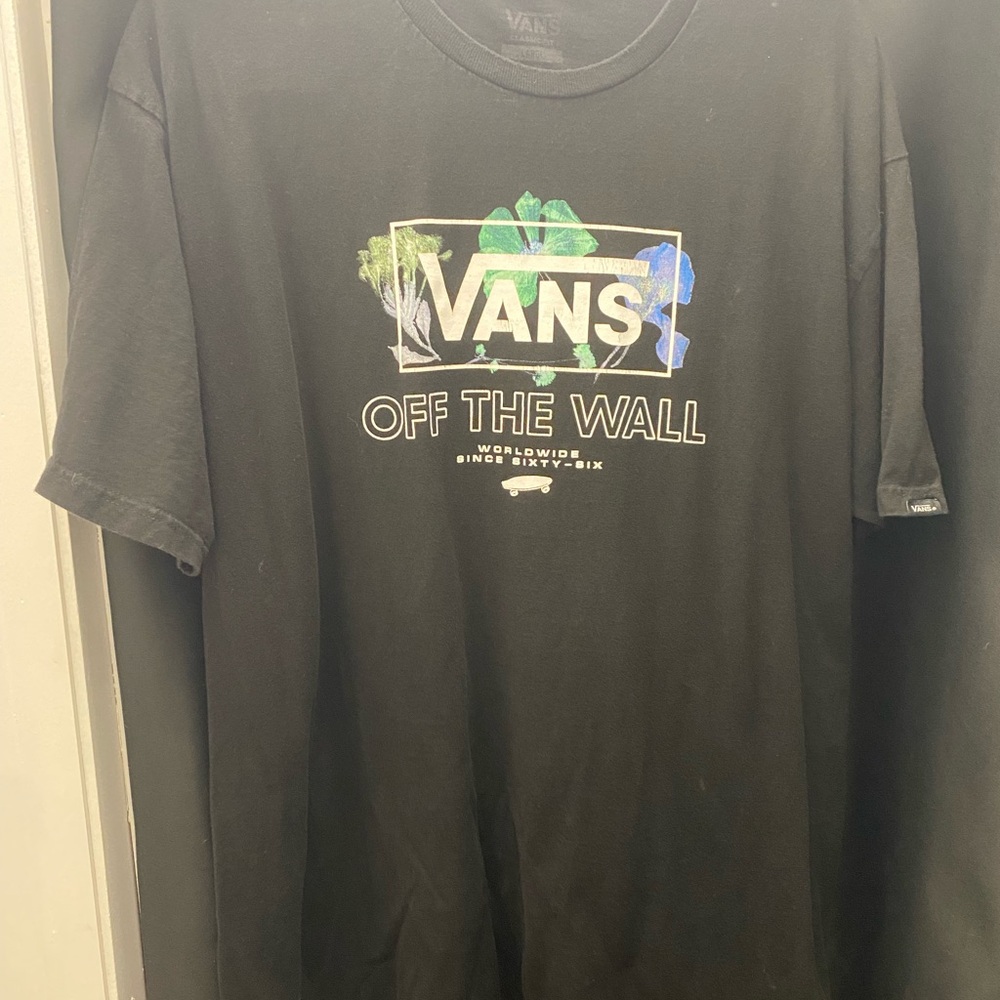 Vans Charcoal Crew Neck Tee